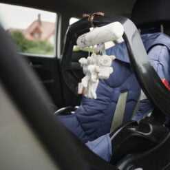 Jucarie zornaitoare din plus pentru patut si carucior