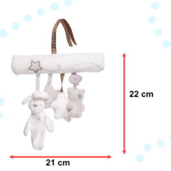 Jucarie zornaitoare din plus pentru patut si carucior