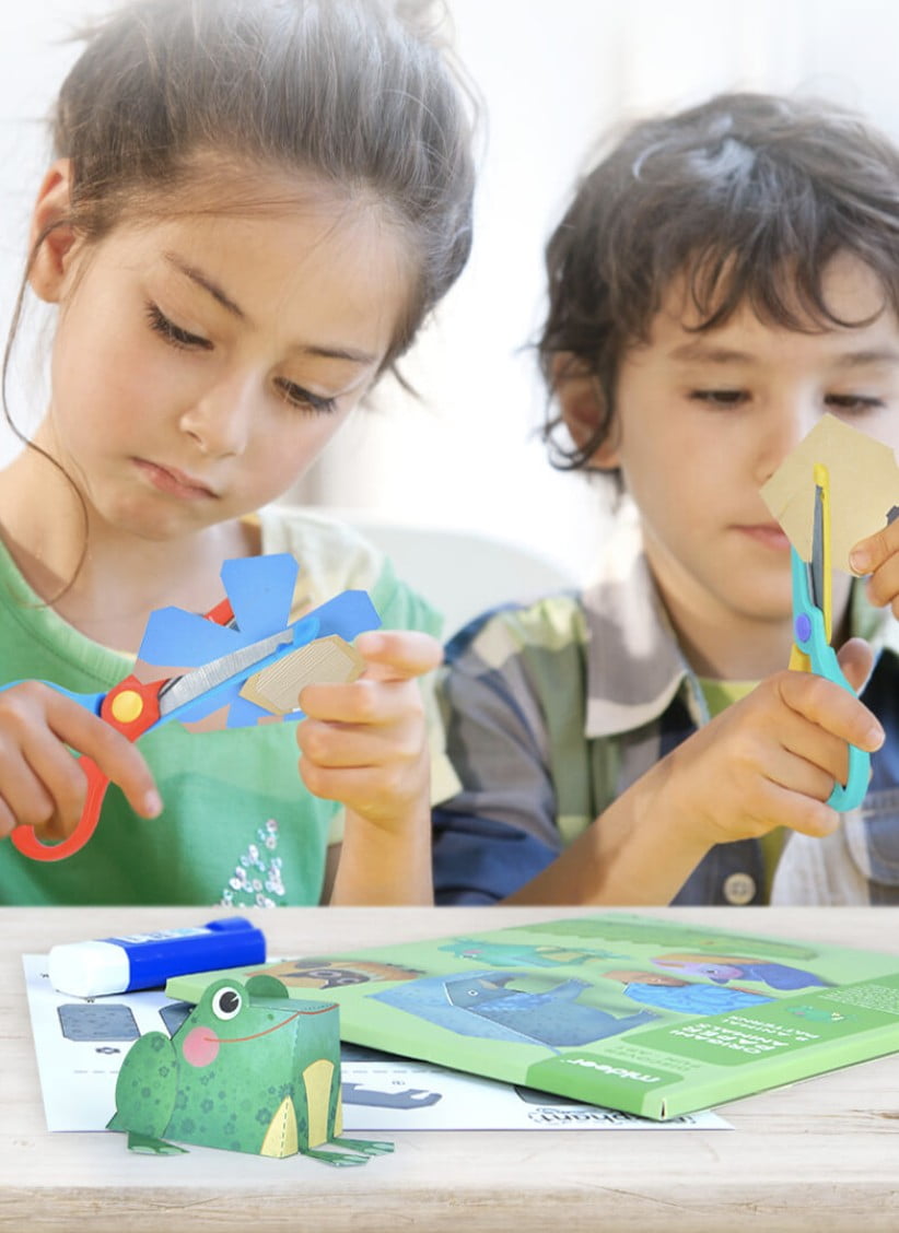 Origami cu 10 animale - Joc creativ si educativ