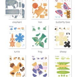 Origami cu 10 animale - Joc creativ si educativ