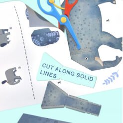 Origami cu 10 animale - Joc creativ si educativ