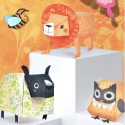 Origami cu 10 animale - Joc creativ si educativ