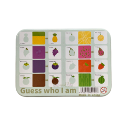 Primul Puzzle al bebelusului - Joc de asociere cu fructe, 24 piese