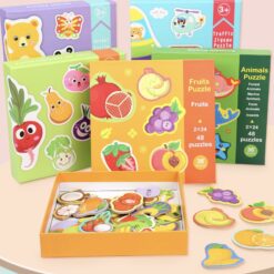 Puzzle din 2 piese pentru bebelusi 48 piese