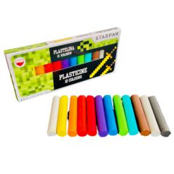 Set plastilina pentru copii - 12 culori