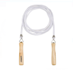 Coarda de sarit si exercitii cu manere din lemn, 2.8 m