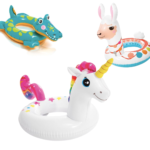 Colac cu animale salbatice gonflabile pentru copii  3-6 ani