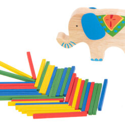 Joc educativ de stivuit si echilibru - Invata culorile