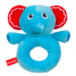 Jucarie zornaitoare de plus pentru bebelusi - Elefantel Fisher Price