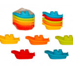 Jucarii de baie bebelusi -  Set 5 Vaporase