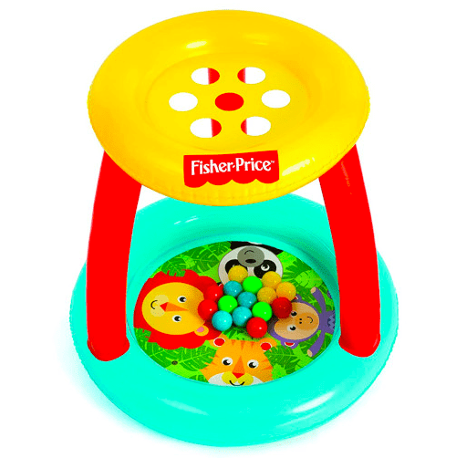 Loc de joaca gonflabil cu 15 Mingi 89x84 cm