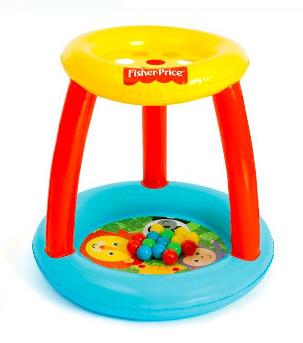 Loc de joaca gonflabil cu 15 Mingi 89x84 cm