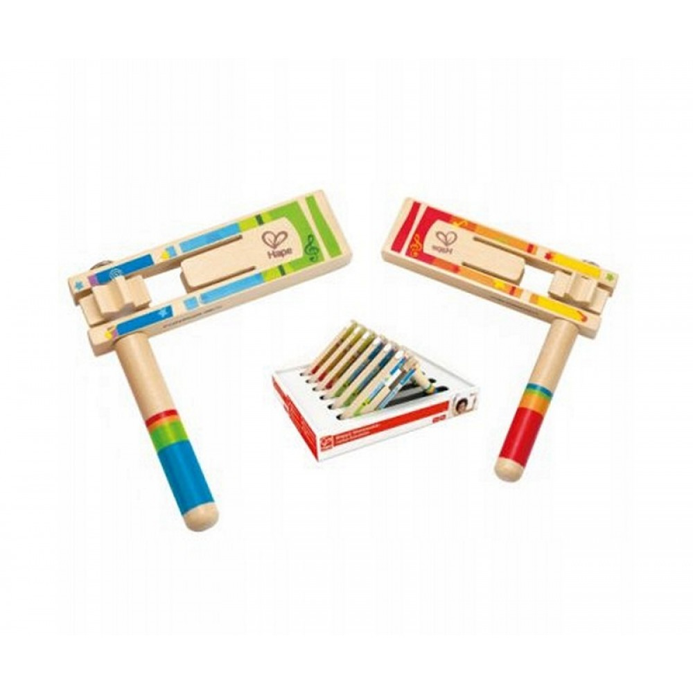 Morisca - Zornaitoare din lemn pentru bebelusi, Hape