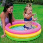 Piscină pentru copii multicolora 86x25 cm