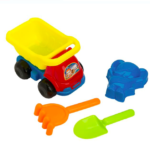 Set 4 jucarii pentru plaja si nisip, 16x11cm - Camion