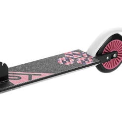 Trotineta pliabila din aluminiu pentru copii, roz si negru