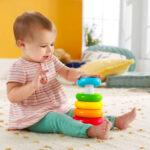 Turn de sortare si stivuire pentru bebelusi-Fisher Price
