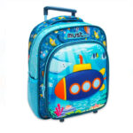 Ghiozdan pentru scoala,tip troller, Must, Submarin