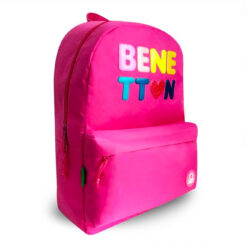Ghiozdan scolar Benetton, Roz