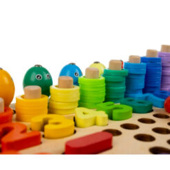 Joc Montessori cu 5 activitati - Indemanare, asociere, sortare, memorie, logica