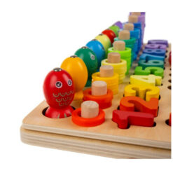 Joc Montessori cu 5 activitati - Indemanare, asociere, sortare, memorie, logica