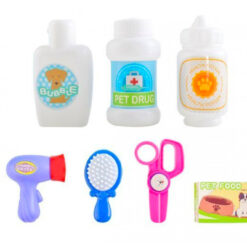 Jucarie educativa de rol- Set pentru ingrijirea catelului