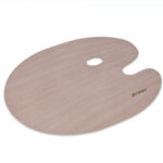 Paleta de pictura din lemn