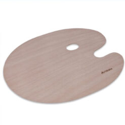 Paleta de pictura din lemn