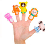 Papusa de mana pentru bebelusi - Animale