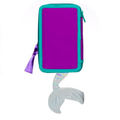 Penar echipat cu 2 compartimente, pentru fetite, 12x20 cm