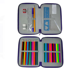 Penar echipat cu 2 compartimente, pentru fetite, 15x21 cm