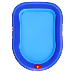 Piscina gonflabila Copii cu acoperis detasabil, 213 x 155cm, Barcuta