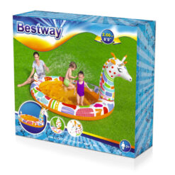 Piscina gonflabila pentru copii cu fantana 266 x 157 x 127 cm Gifara