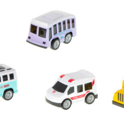 Set 4 masinute metalice retro