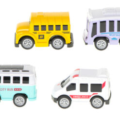 Set 4 masinute metalice retro