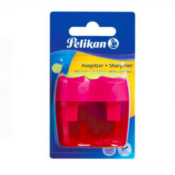 Ascutitoare Pelican, dubla, cu container de depozitare