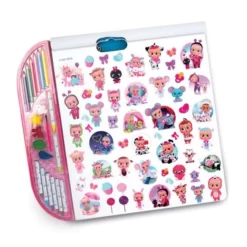 Bloc de desen cu accesorii incluse, Cry Babies