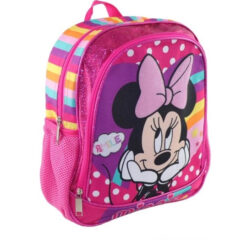 Ghiozdan pentru Gradinita, Fete, roz, Minnie