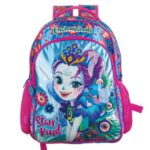 Rucsac scolar fete, cu 2 compartimente, model Enchantimals