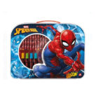 Set de desenat si colorat Spiderman, 35 piese