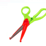 Foarfeca pentru hartie, cu protectie, 17 cm