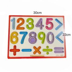 Placa din lemn cu creion - Invata literele