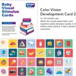 Set 16 carduri stimulare vizuala bebe, cartonase cu imagini color, interactive, 1 - 3 ani