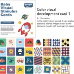 Set 16 carduri stimulare vizuala bebe, cartonase cu imagini color, interactive, 6-12 luni