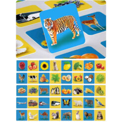 Set 20 carduri stimulare vizuala bebe, cartonase cu imagini