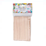 Set 60 de betisoare late din lemn pentru activitati senzoriale de tip Montessori