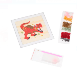 Set de creatie cu pietre pretioase, Dinozaur