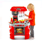 Bucatarie cu 23 ustensile pentru copii, 69 cm, 3 ani+