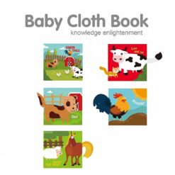 Carte senzoriala bebelusi si jucarie pentru dentitie, Animale Domestice