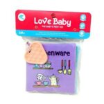 Carte senzoriala bebelusi si jucarie pentru dentitie,Obiecte